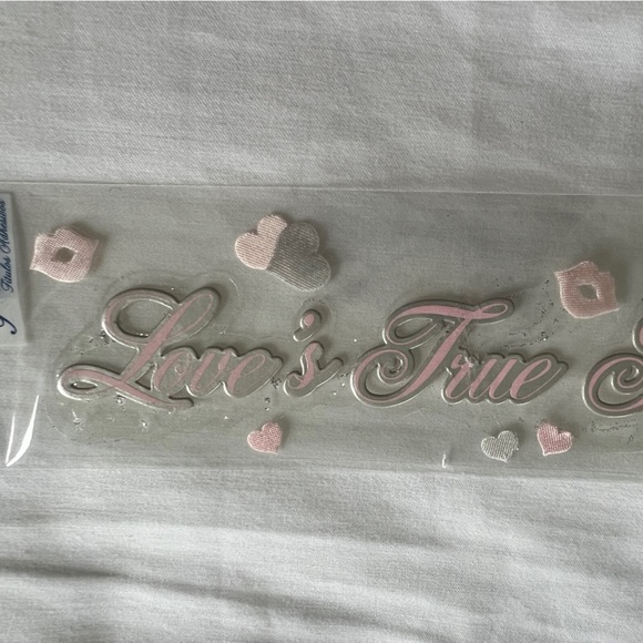 NWT Disney EK Success Cinderella Love's True Kiss Dimensional Sticker Set - Picture 3 of 5